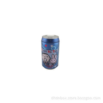 Cola tin, saving tin, compressed T-shirt tin
